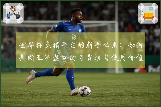 世界杯竞猜平台的新手必看：如何判断亚洲盘口的可靠性与使用价值